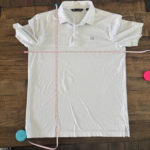 Travis Mathew white Polo Shirt - Picture 12 of 13